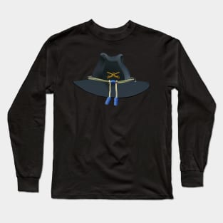 17th Cavalry Hat w Branch wo txt Long Sleeve T-Shirt